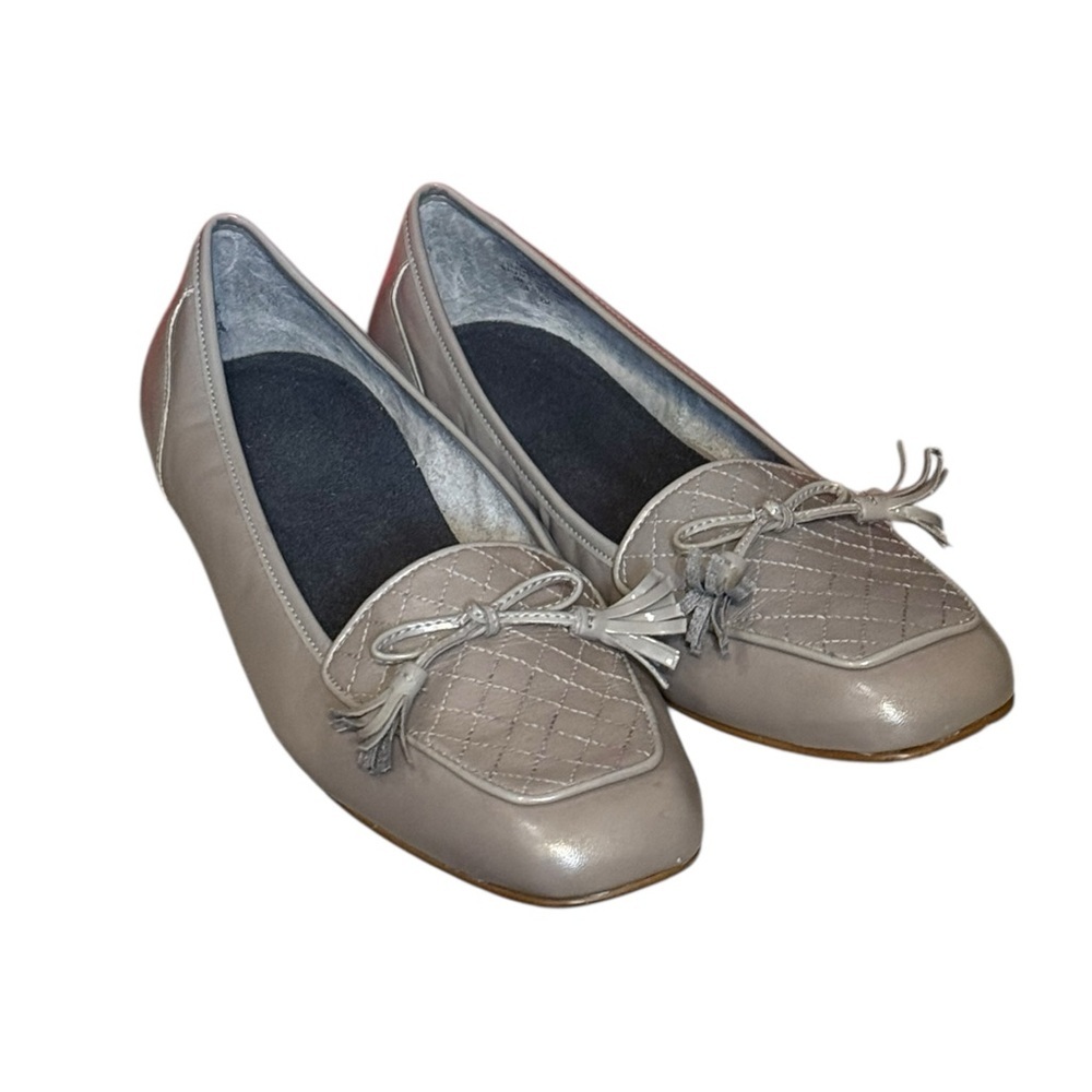 Enzo Angiolini Leather Tassel Loafer Flats Size 8M - Picture 8 of 8